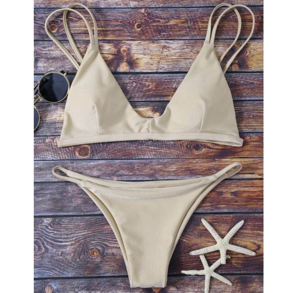ZAFUL BRAND NEW Bralette bikini set sz M